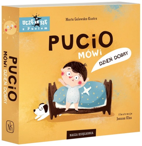 Przejdź do produktu Książka Pucio mówi Dzień dobry NK