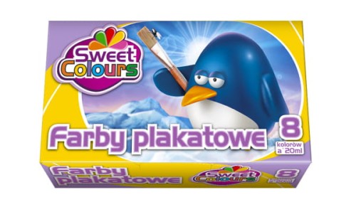 Przejdź do produktu OT FARBY PLAKATOWE 8KOL/20ML