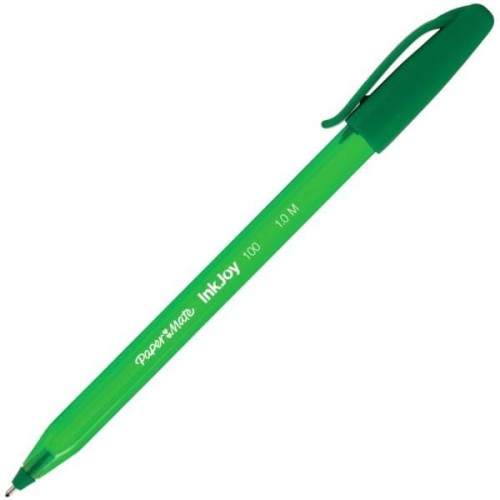 Przejdź do produktu Długopis Ink Joy 100 z zatyczką zielony M Paper Mate