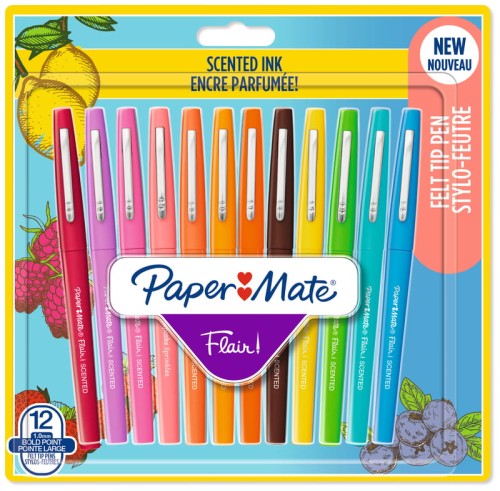 Przejdź do produktu Pisaki Flair Scented zapachowe 12szt, Paper Mate