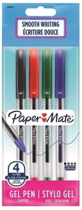 Przejdź do produktu Długopis Jiffy gel 0,5 4 kolory, Paper Mate
