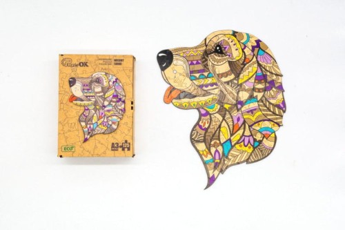 Przejdź do produktu Puzzle drewniane Wierny Sirko PuzA3-03519