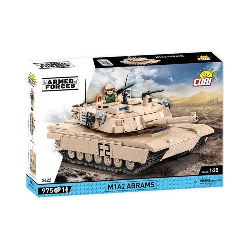 Przejdź do produktu COBI: Armed Forces - M1A2 Abrams 975 Kl.