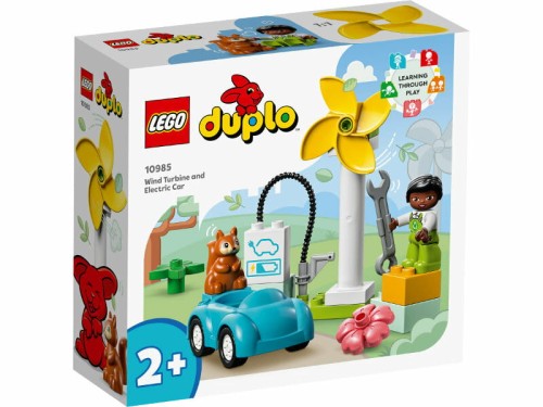 Przejdź do produktu LEGO 10985 DUPLO Town Turbina wiatrowa i samochód