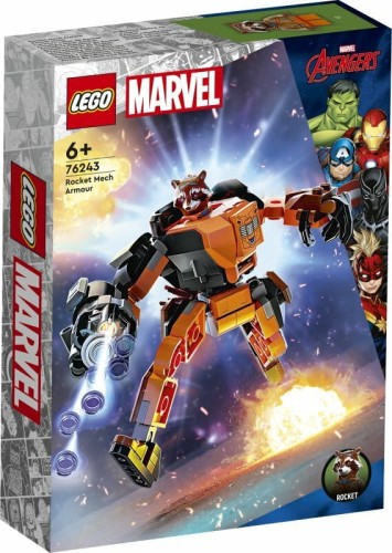 Przejdź do produktu LEGO 76243 SUPER HEROES Mechaniczna zbroja Rocketa