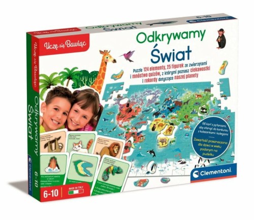 Przejdź do produktu Clementoni Odkrywamy Świat. Uczę się Bawiąc 50779