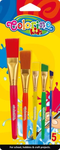 Przejdź do produktu Pędzle zest. 5 szt. Jumbo, Patio