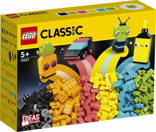 Przejdź do produktu LEGO 11027 CLASSIC Kreatywna zabawa neonowymi kolo