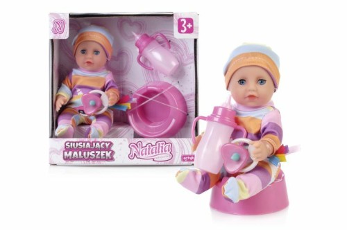 Przejdź do produktu LALKA NATALIA SIUSIAJĄCY MALUSZEK 17CM 2163