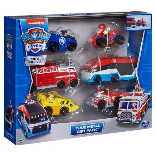 Przejdź do produktu PAW PATROL / Psi Patrol True Metal Zestaw Drużynow