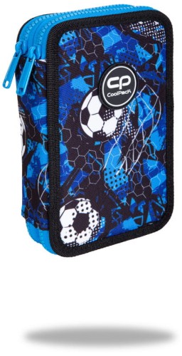 Przejdź do produktu Piórnik podwójny z wyposażeniem Jumper 2 Soccer E6