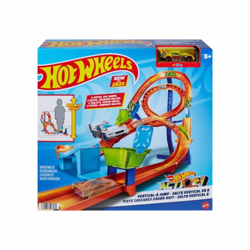 Przejdź do produktu Hot Wheels Action Pionowy tor Ósemka HMB15 MATTEL