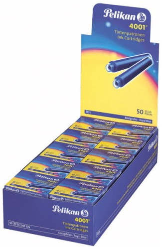 Przejdź do produktu Naboje atramentowe nieb., 6 szt., Pelikan