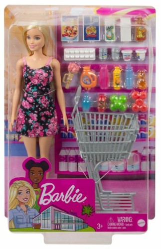 Przejdź do produktu Barbie Lalka Barbie na zakupach GTK94 MATTEL