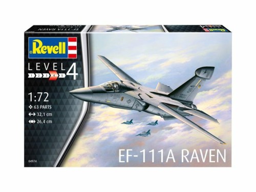 Przejdź do produktu Model do sklejania 1:72 64974 Myśliwiec EF-111A Ra