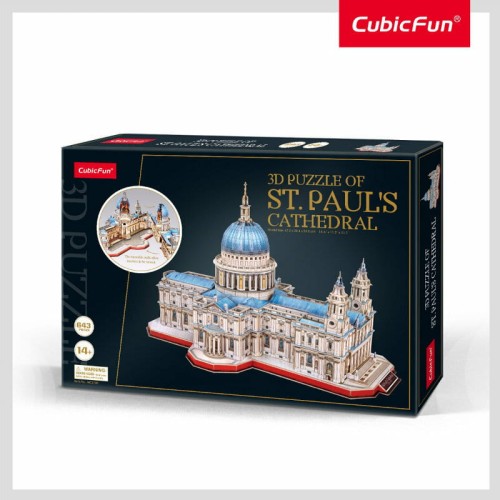 Przejdź do produktu Puzzle 3D Katedra Św. Pawła w Londynie