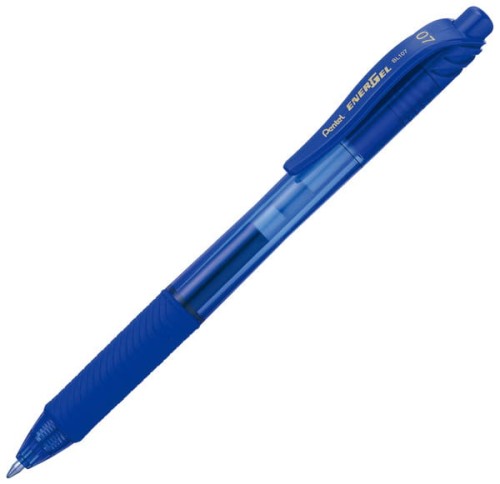 Przejdź do produktu Pióro kulkowe BL107 niebieskie kulka 0.7 mm, Pentel