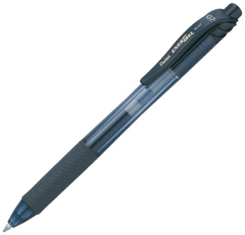 Przejdź do produktu Pióro kulkowe BL107 czarne kulka 0.7 mm, Pentel