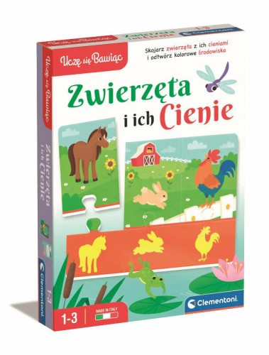 Przejdź do produktu Clementoni Zwierzęta i ich cienie 50762