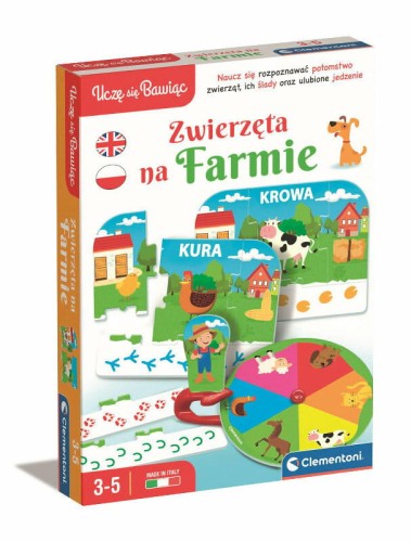 Przejdź do produktu Clementoni Zwierzęta na farmie 50768