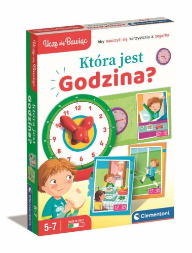 Przejdź do produktu Clementoni Która jest godzina? 50771