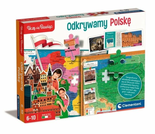 Przejdź do produktu Clementoni Odkrywamy Polskę 50776