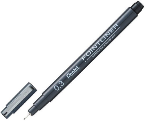 Przejdź do produktu CIENKOPIS POINTLINER CZARNY 0,3 MM PENTE