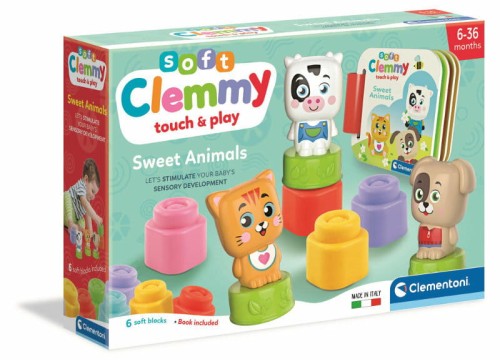 Przejdź do produktu Clementoni Clemmy Słodkie zwierzaki 17849