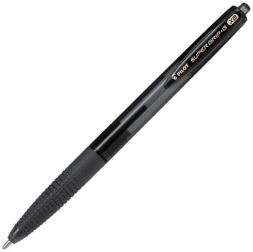 Przejdź do produktu Długopis Super Grip G czarny 1,6 mm BPGG-8R-XB-BB, Pilot