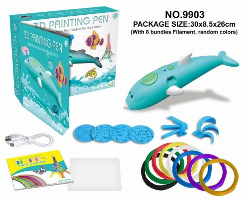 Przejdź do produktu Długopis 3D + wkłady 9903
