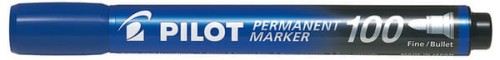 Przejdź do produktu Marker permanentny SCA-100 okr. niebieski, Pilot