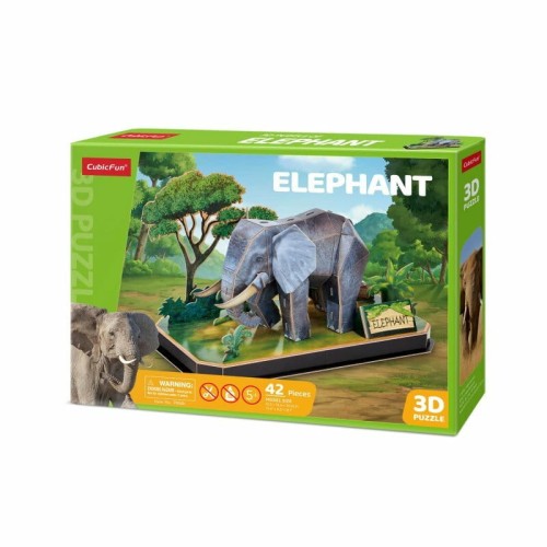 Przejdź do produktu PUZZLE 3D ZWIERZĘTA SŁOŃ 8585