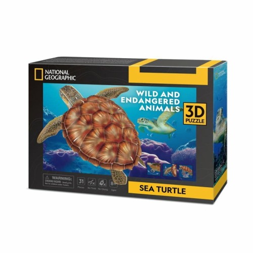 Przejdź do produktu CUBIC FUN PUZZLE 3D ŻÓŁW MORSKI 0809