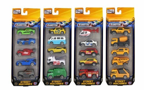 Przejdź do produktu Auto wyścigowe Street Machines 5-pak TEAMSTERZ 141