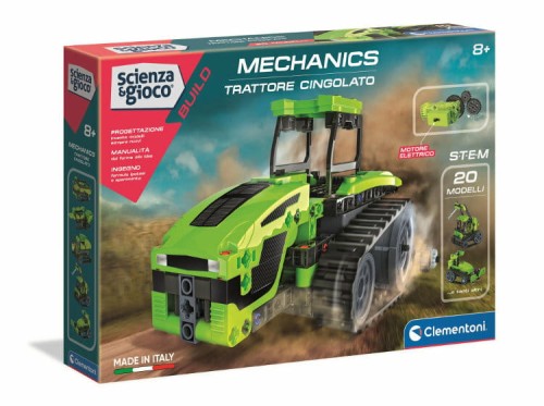 Przejdź do produktu Clementoni Laboratorium mechaniki. Ciągnik gąsieni