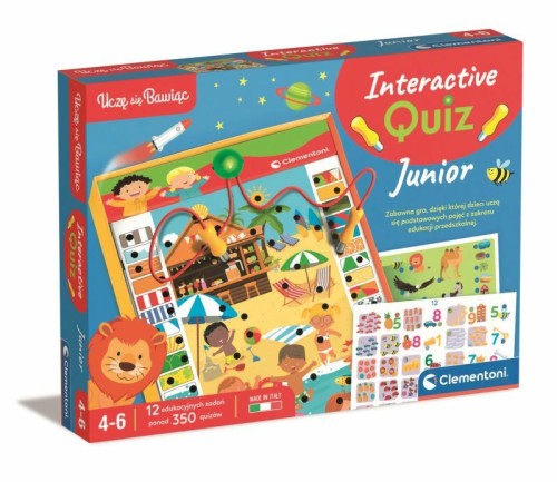 Przejdź do produktu Clementoni Interaktywny quiz Junior 50821