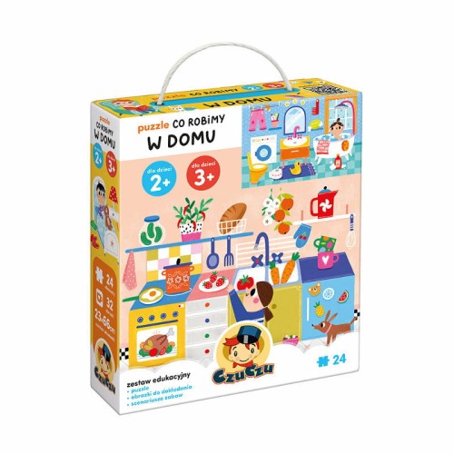 Przejdź do produktu CzuCzu Puzzle Co robimy W domu