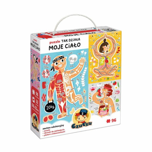 Przejdź do produktu CzuCzu Puzzle Tak działa Moje ciało