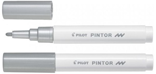 Przejdź do produktu PILOT MARKER PINTOR F SREBRNY