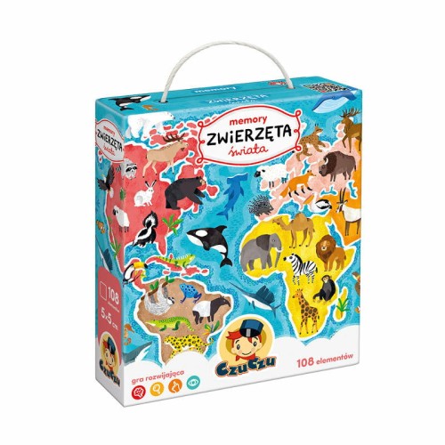 Przejdź do produktu CzuCzu Memory Zwierzęta świata