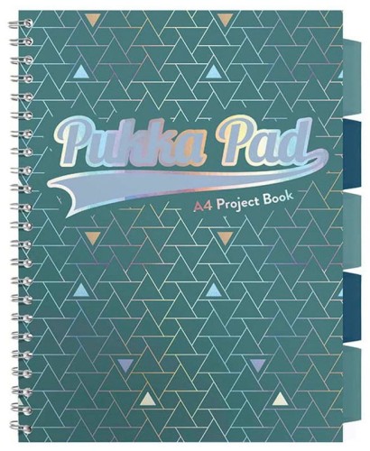 Przejdź do produktu Kołonotes Project Book Glee A4 kratka zielony, Pukka Pad