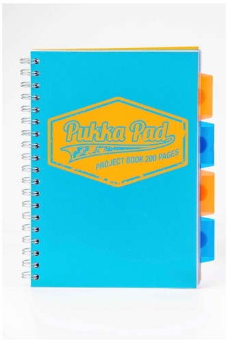 Przejdź do produktu PROJECT BOOK NEON B5 KRATA 7299 NIEBIESKI A""3