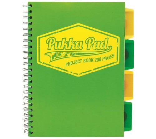 Przejdź do produktu PROJECT BOOK NEON B5 KRATA 7297 ZIELONY A""3