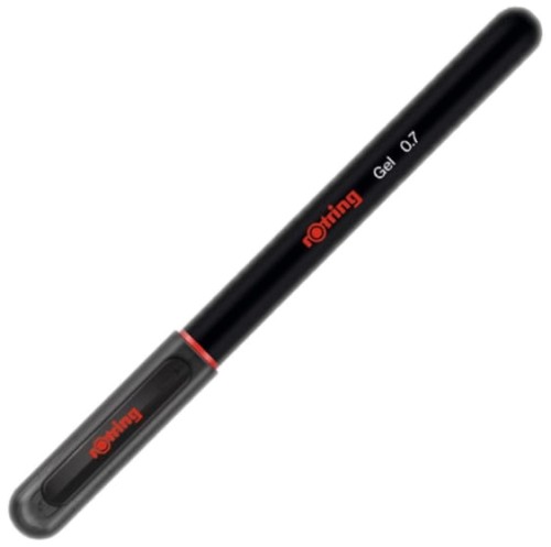 Przejdź do produktu Długopis żelowy, czarny 0,7 Rotring