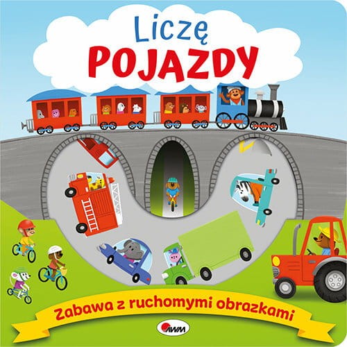 Przejdź do produktu Zabawa z ruchomymi obrazkami, liczę pojazdy