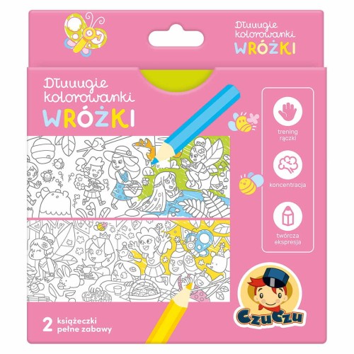 Przejdź do produktu CzuCzu Dłuuugie kolorowanki Wróżki