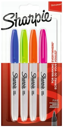 Przejdź do produktu Markery Fine kpl  4-kol. Sharpie