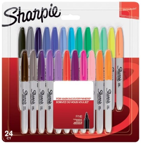 Przejdź do produktu Markery Fine kpl  24-kol. Sharpie
