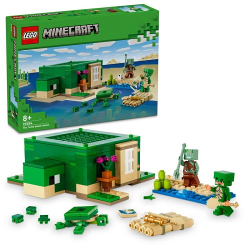 Przejdź do produktu LEGO 21254 MINECRAFT Domek na plaży żółwi p6