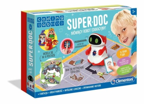 Przejdź do produktu Clementoni Super Doc Mówiący robot edukacyjny 5064